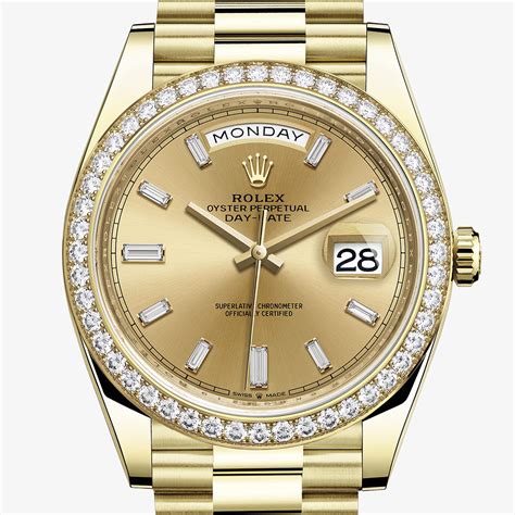 how much gold in rolex day date|rolex day date 40mm price.